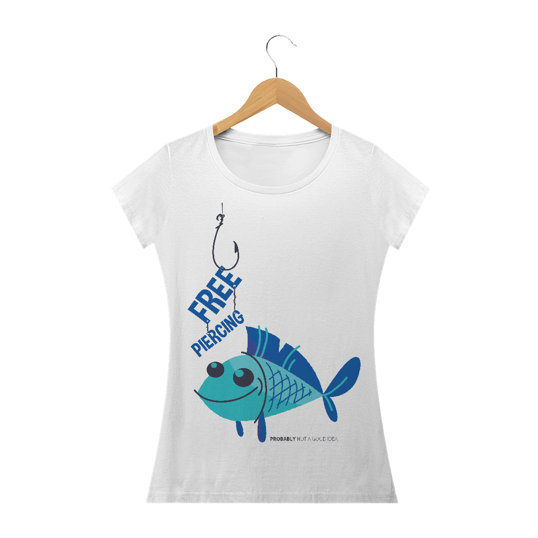 Nome do produto  Camiseta Feminina Free Piercing