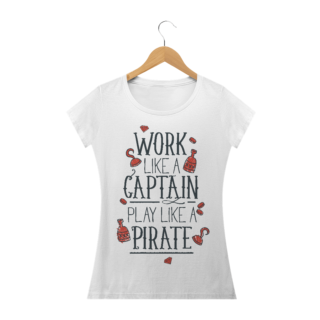 Nome do produto  Camisa Feminina Pirata