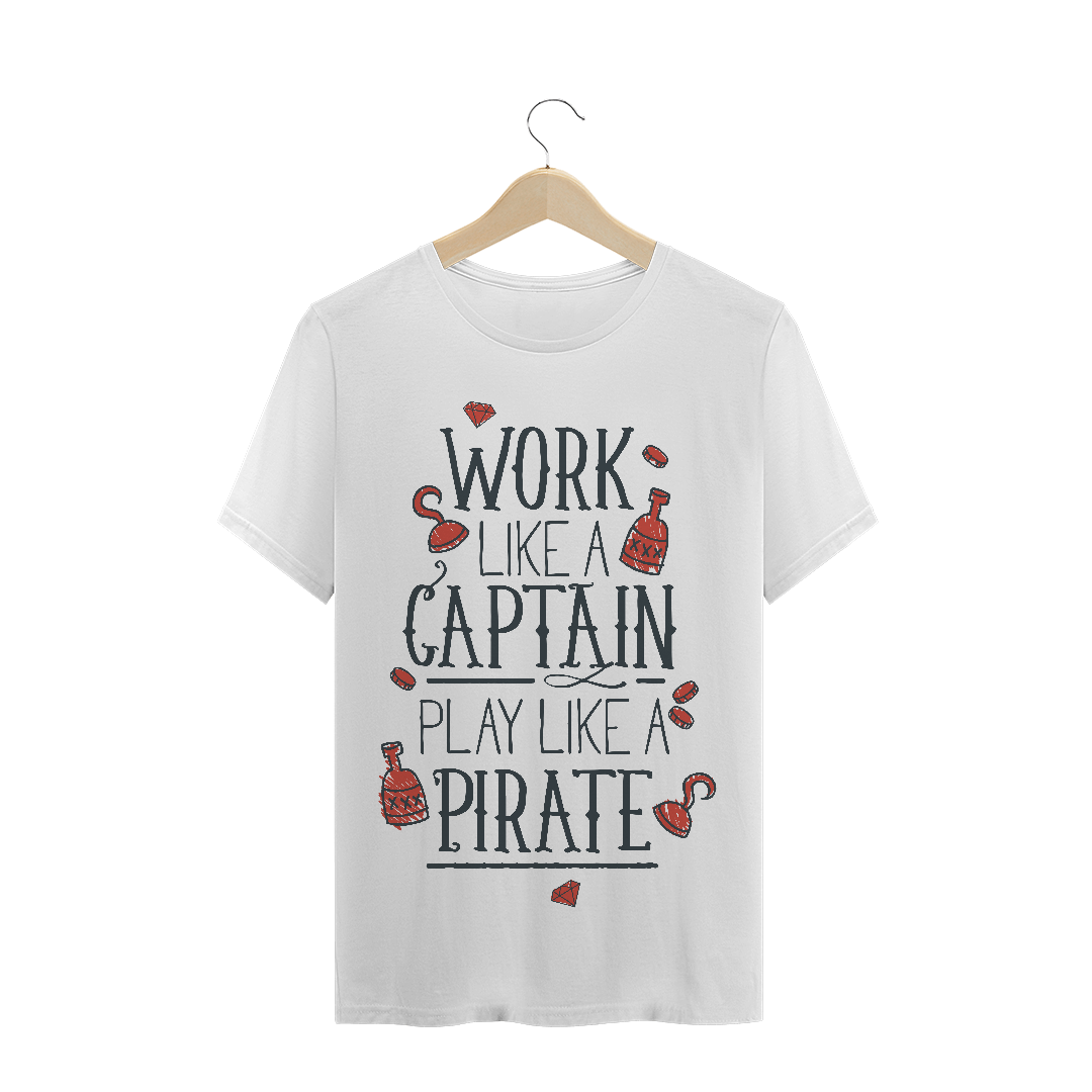 Nome do produto  Camiseta Masculina Pirata