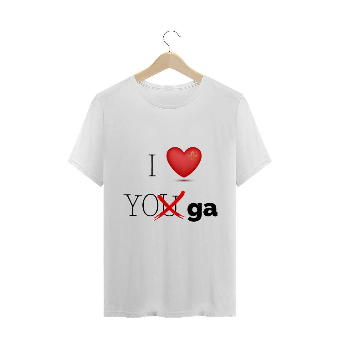 Nome do produto  Camiseta Nathalia Morgana Frase I love yoga 1 (Quality)