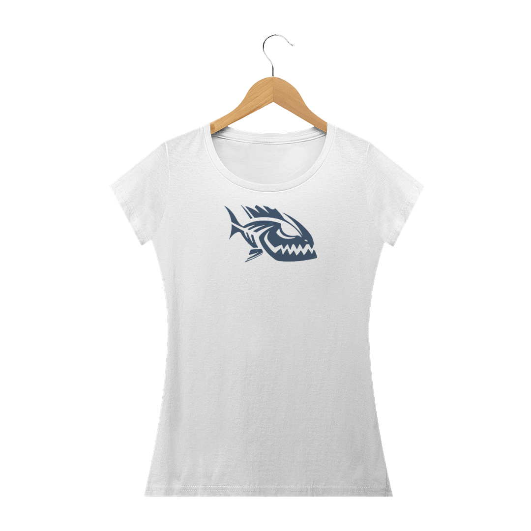 Nome do produto  Camiseta Vida Marinha (Baby Look)