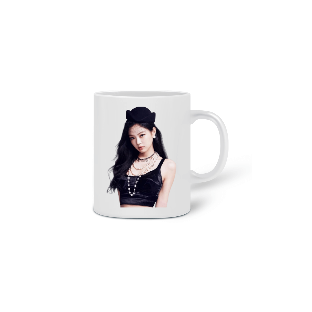 Nome do produto  Caneca Jennie - BlackPink
