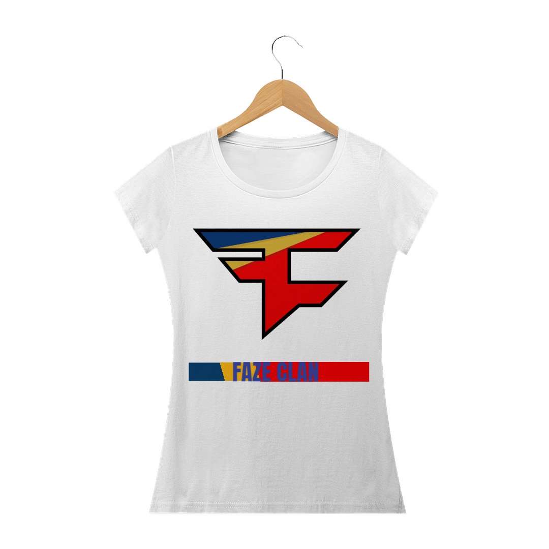Nome do produto  Camisa Feminina Faze Clan CSGO