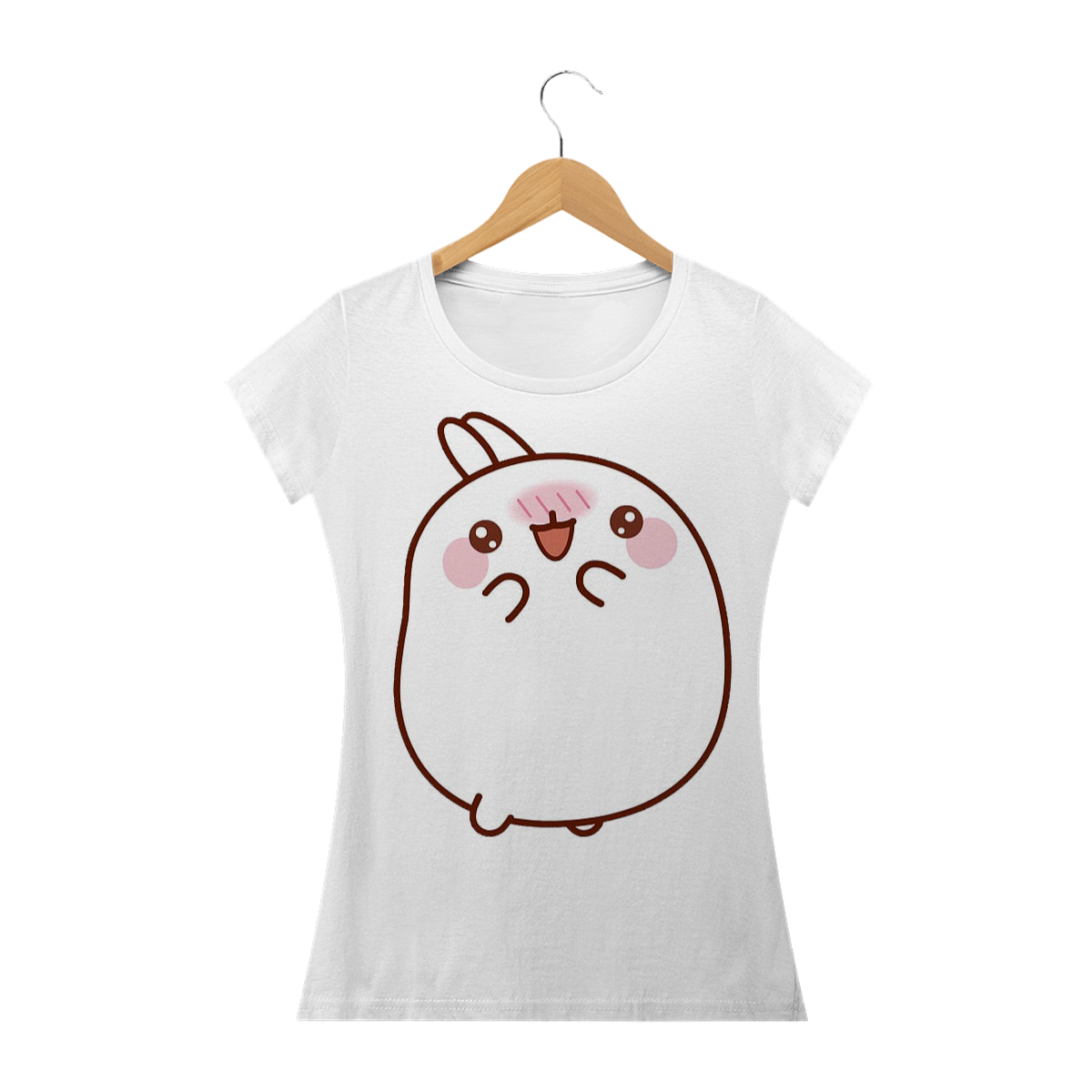 Nome do produto  Camisa (molang and piu piu rabbit)