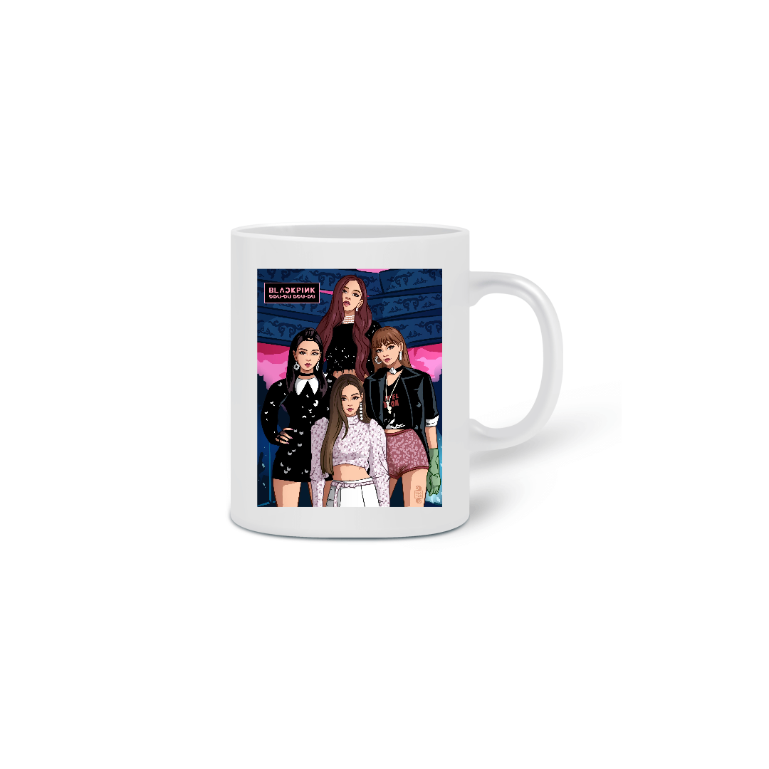 Nome do produto  CANECA BLACK PINK