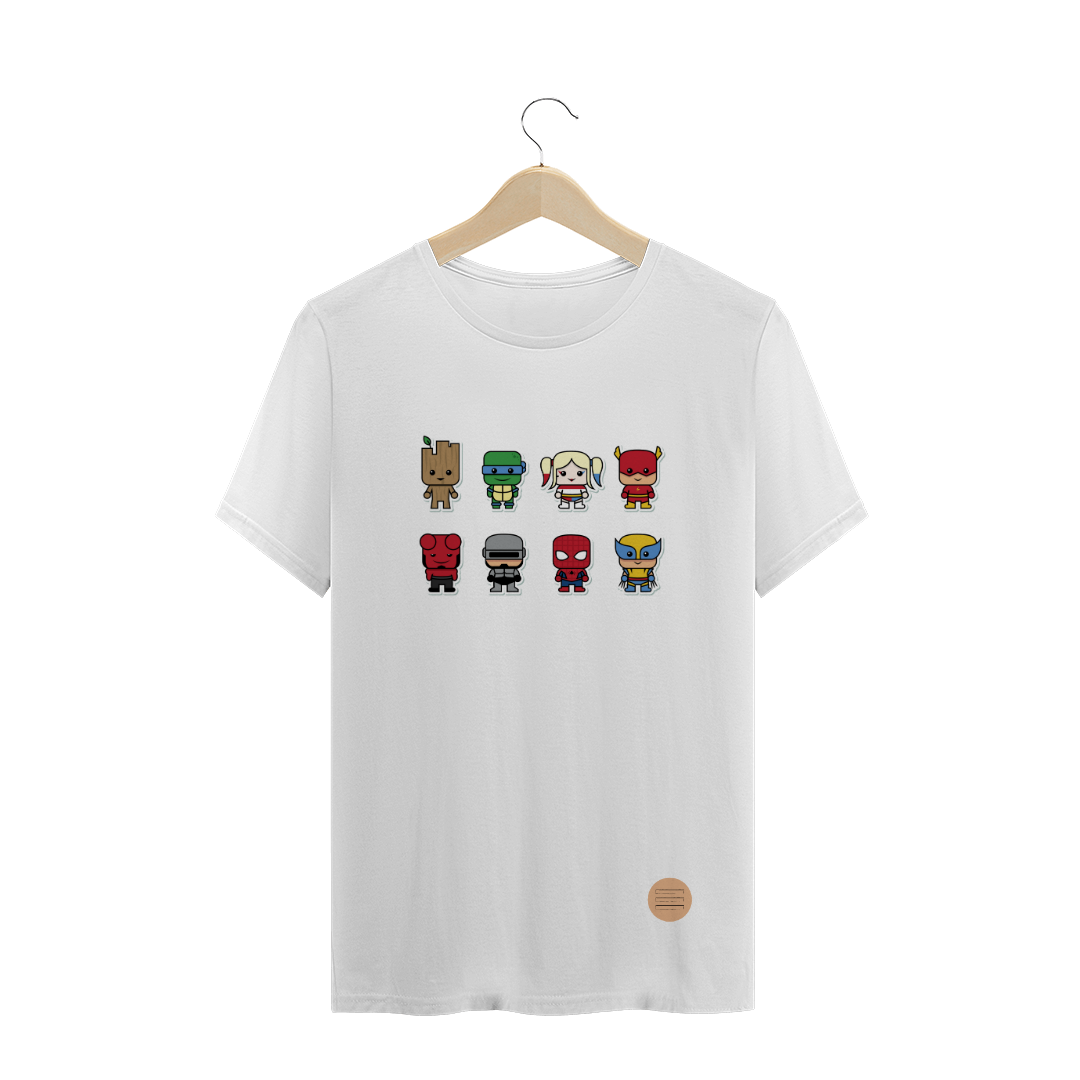 Nome do produto  Camisa mini heróis .lalu