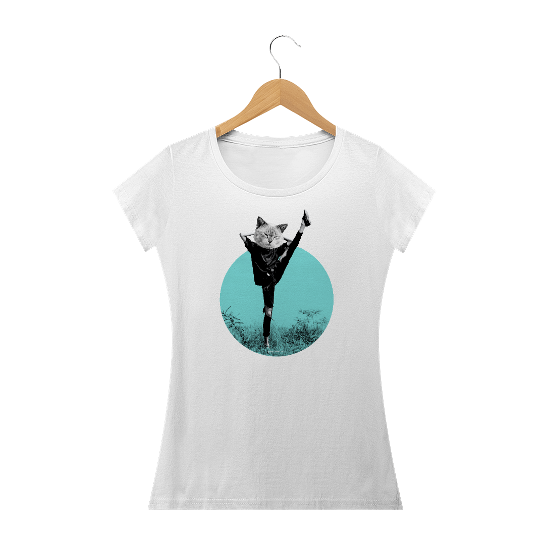 Nome do produto  Camiseta Feminina Prime | Turquesa