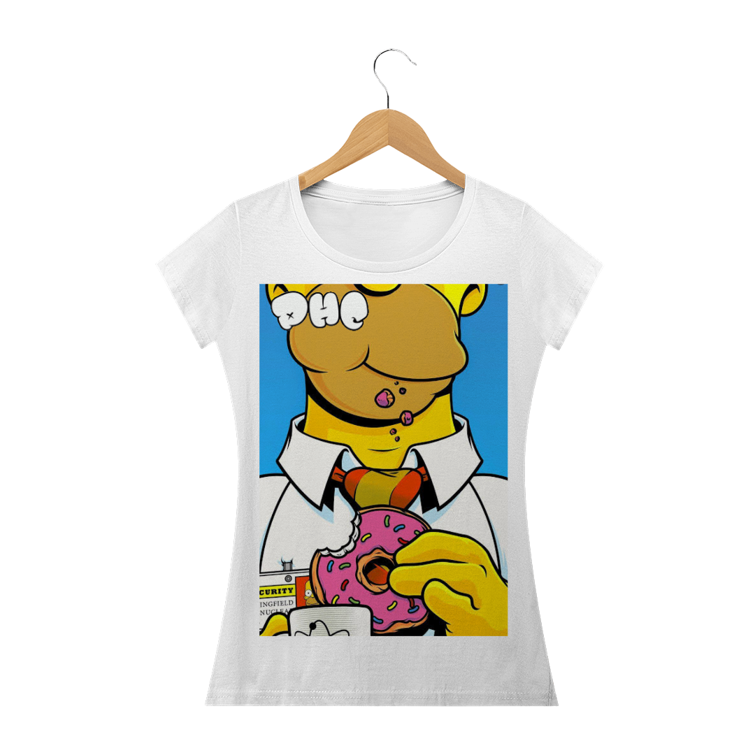 Nome do produto  camiseta feminina PHC Simpsons
