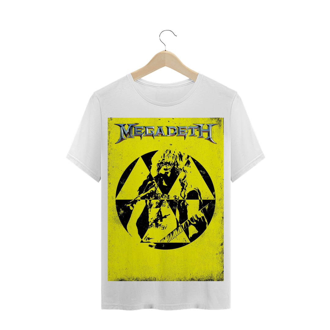 Nome do produto  Camiseta Megadeth #001