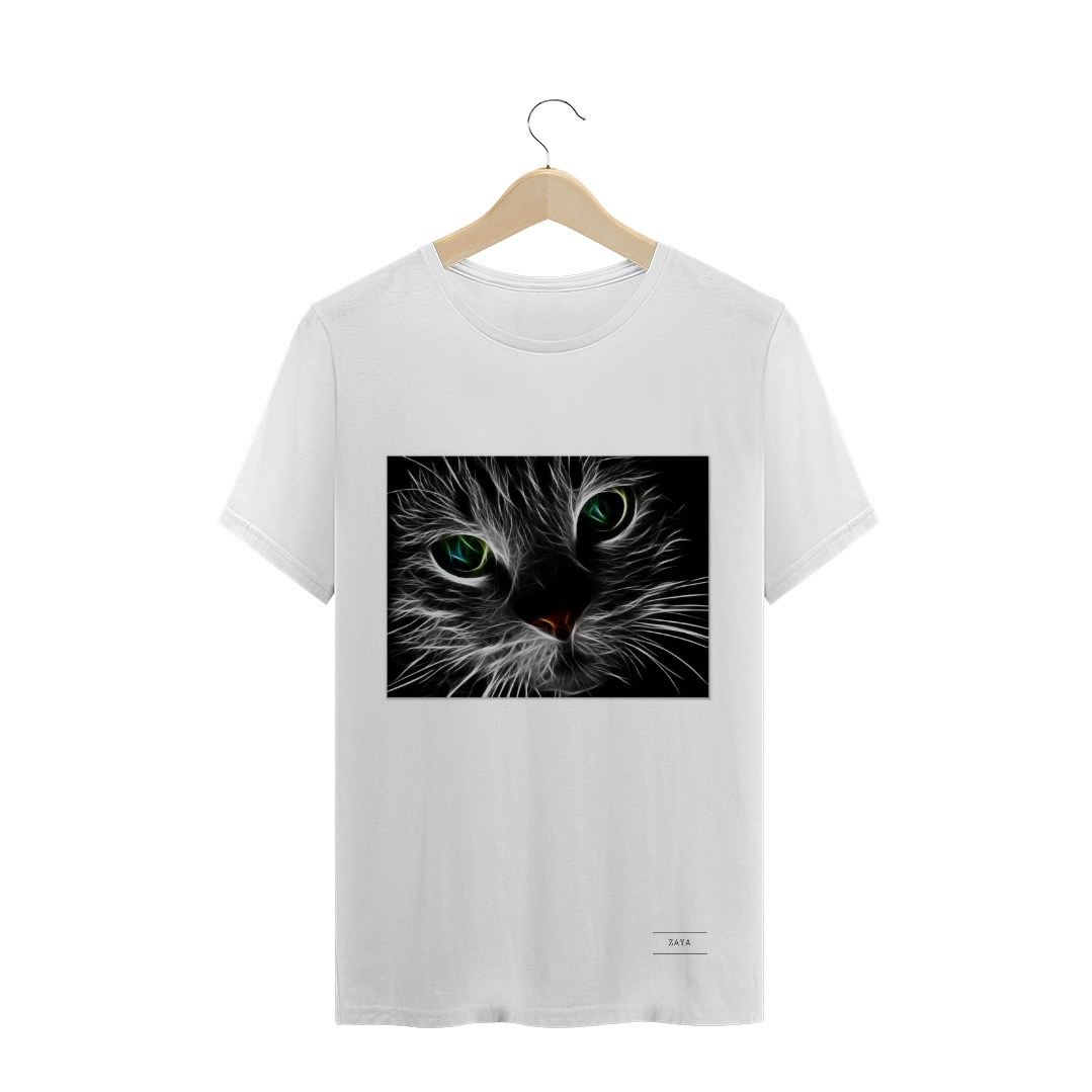 Nome do produto  Camiseta ZAYA | Animais - Gato