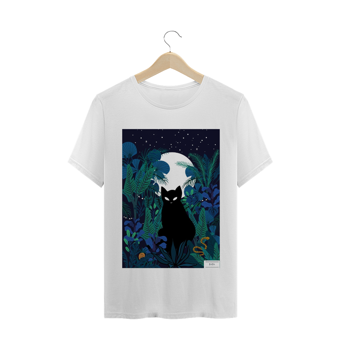 Nome do produto  Camiseta ZAYA | Animais - Gato