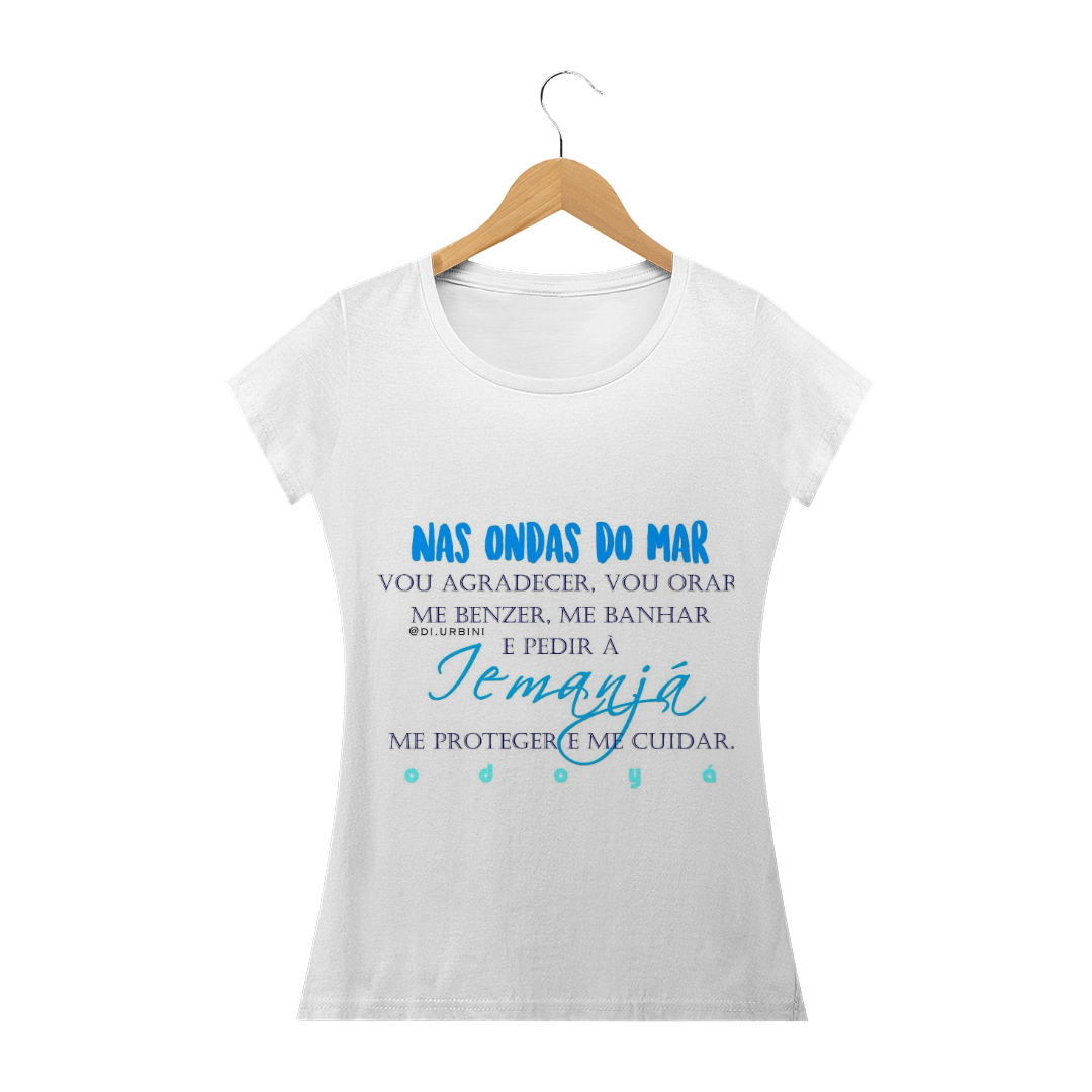 Nome do produto: Camiseta frase Iemanjá 2