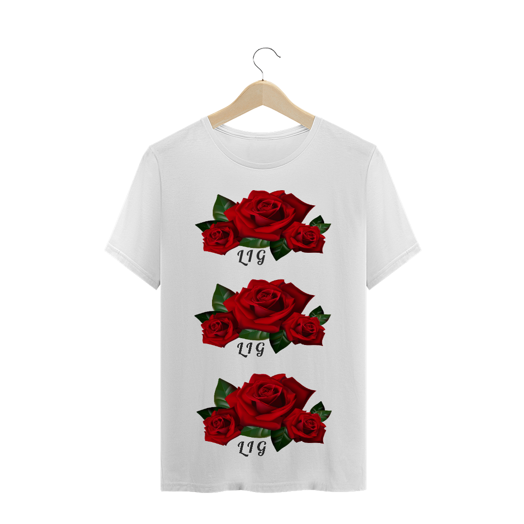 Nome do produto  Camisa Masculina Rose Life Is Good