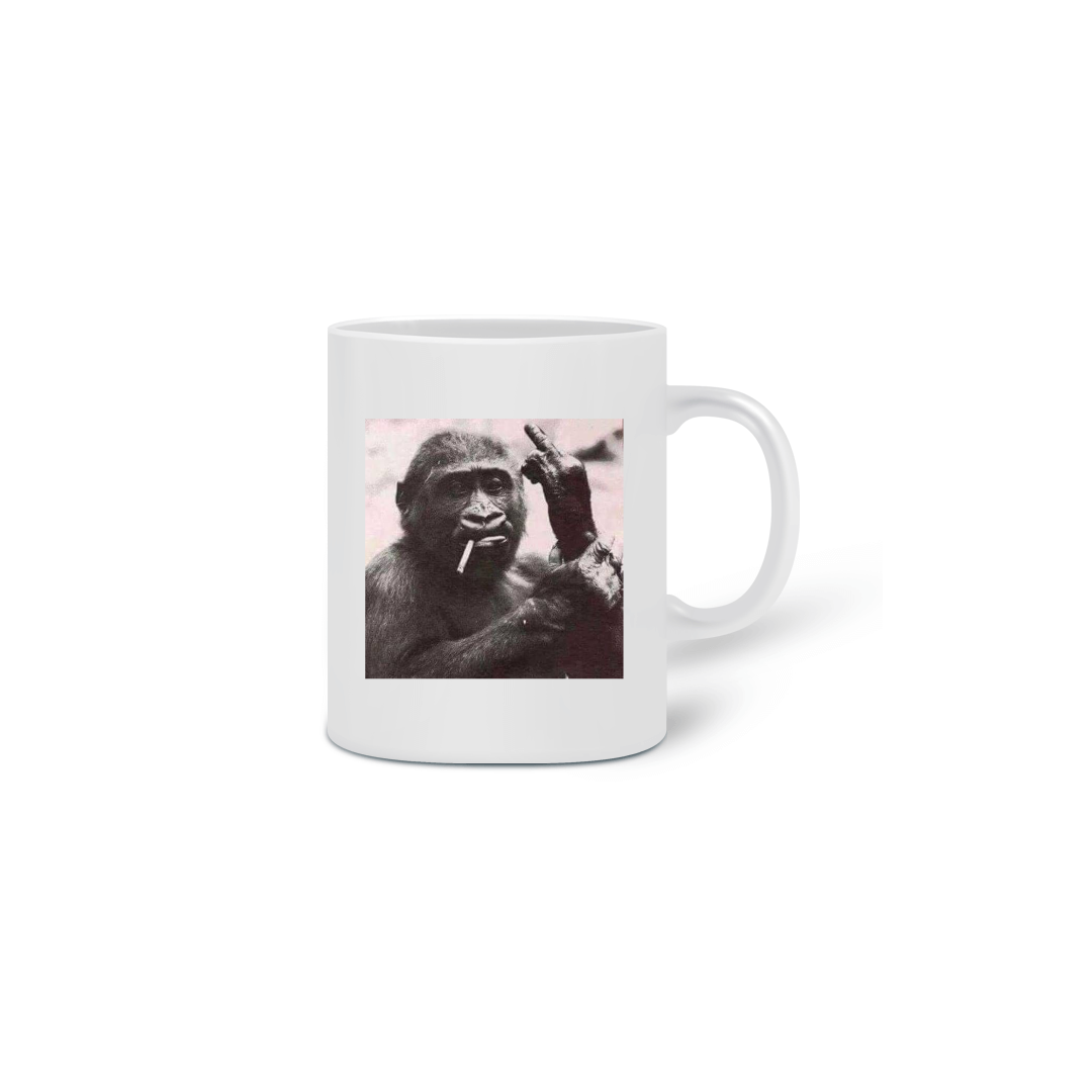 Nome do produto  Caneca Macaco atrevido