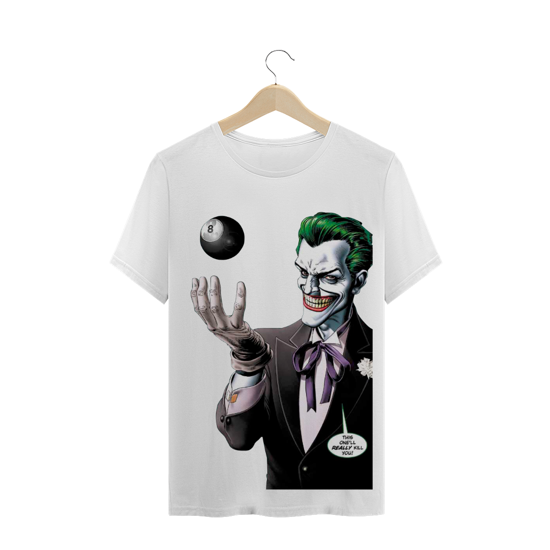 Nome do produto: JOKER ( CORINGA) T-SHIRT (CAMISA) VARIAS CORES.