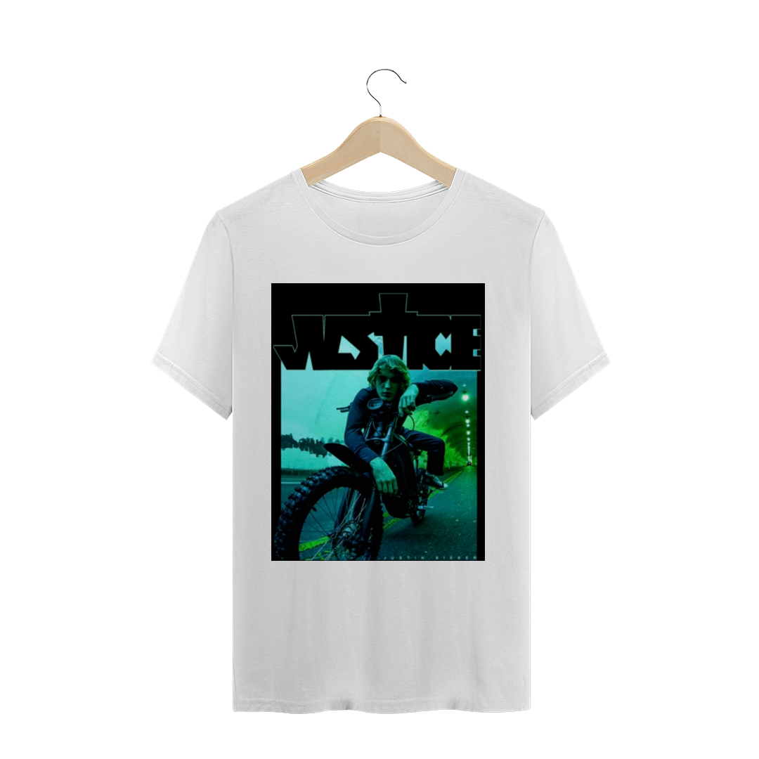 Nome do produto  Camiseta Justice Justin Bieber