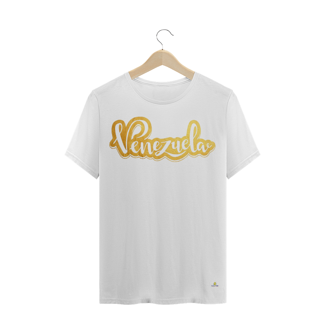 Nome do produto  Camiseta Venezuela Metal Ouro
