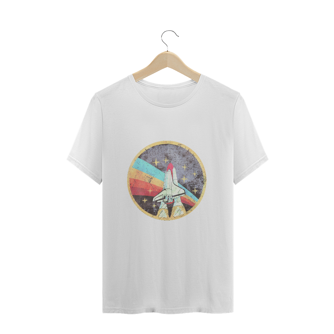 Nome do produto  T-Shirt Foguete Arco-íris