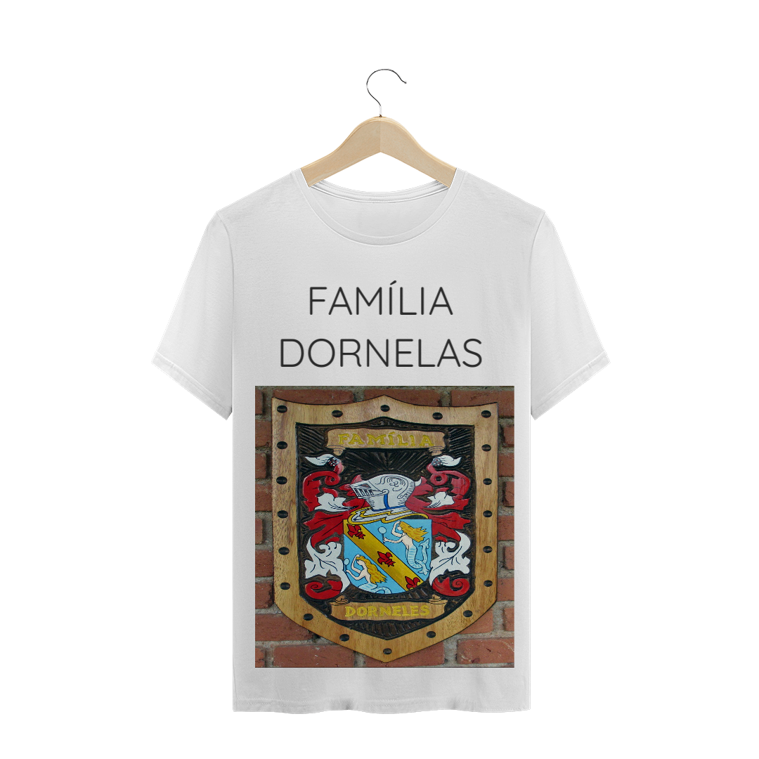 Nome do produto  CAMISETA BRASÃO FAMILIA DORNELAS
