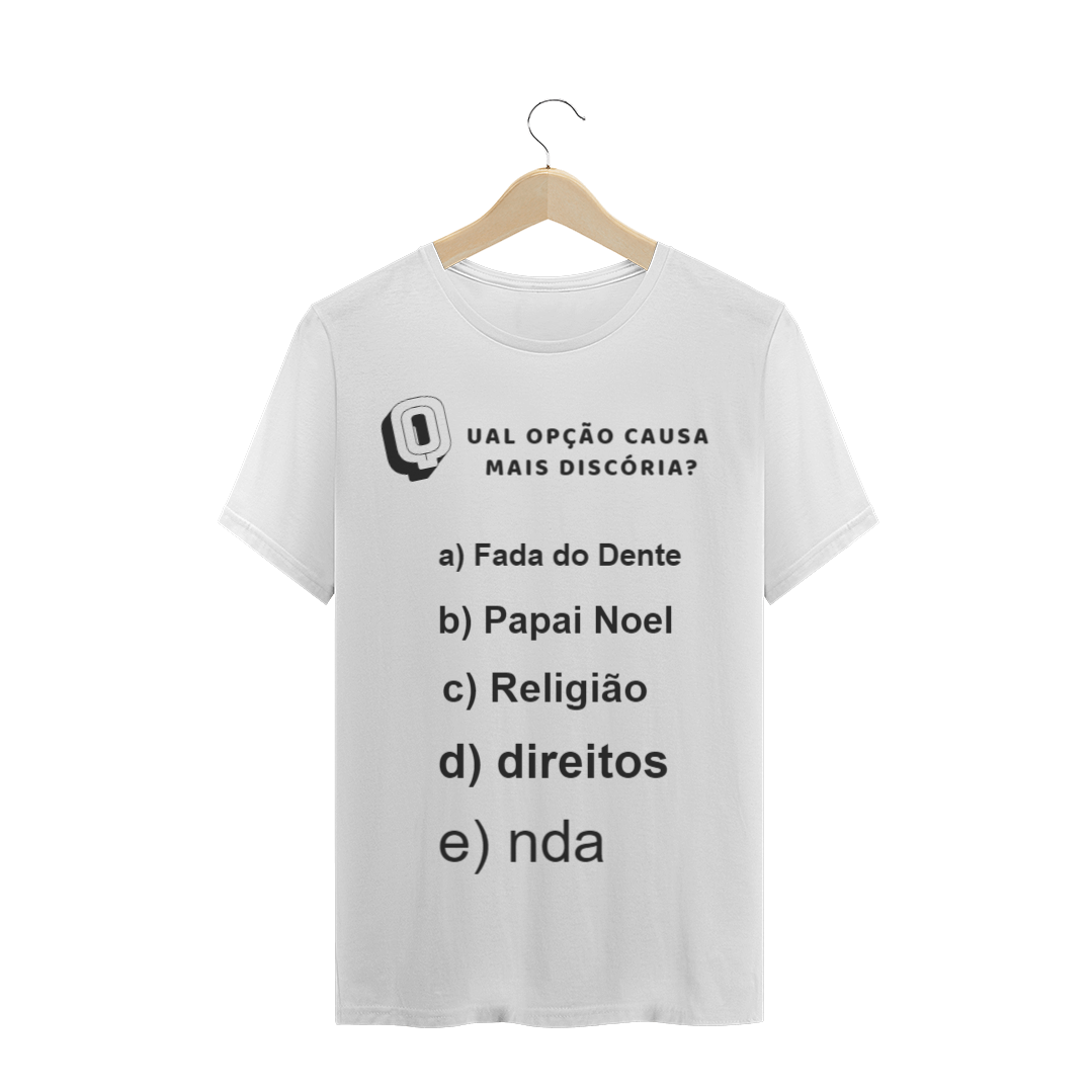 Nome do produto  T-Shirt Prime - Phundação Múltipla Escolha