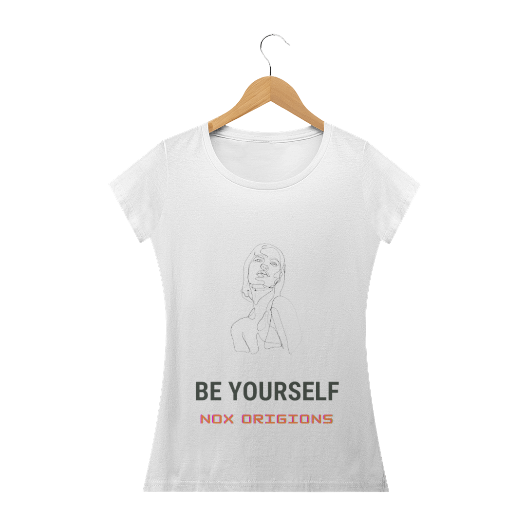 Nome do produto  Camiseta Baby Prime, Be yourself - Nox