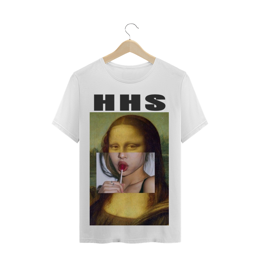 Nome do produto  T-shirt monalisa moderna 