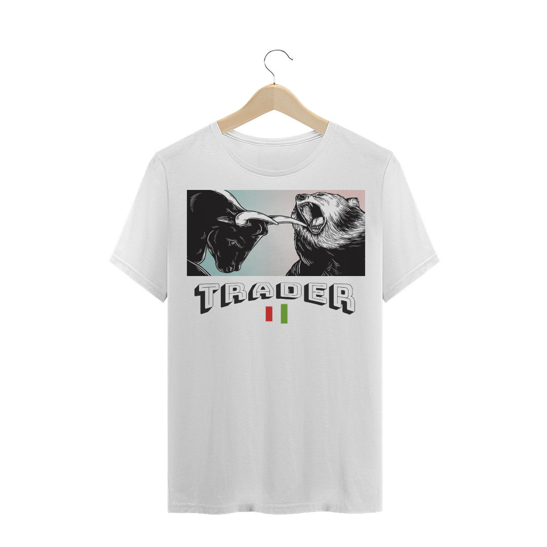 Nome do produto  Camisa trader Touro vs Urso