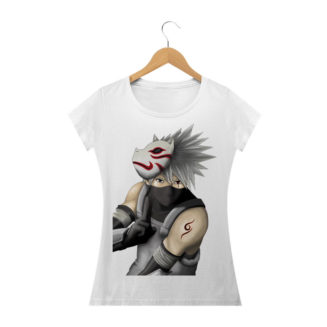 Nome do produto: camiseta kakashi feminina