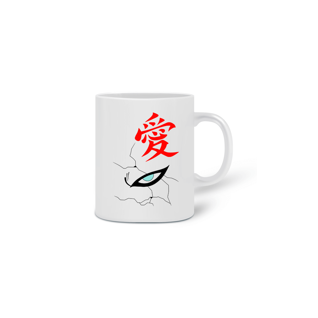 Nome do produto  caneca olho gaara 