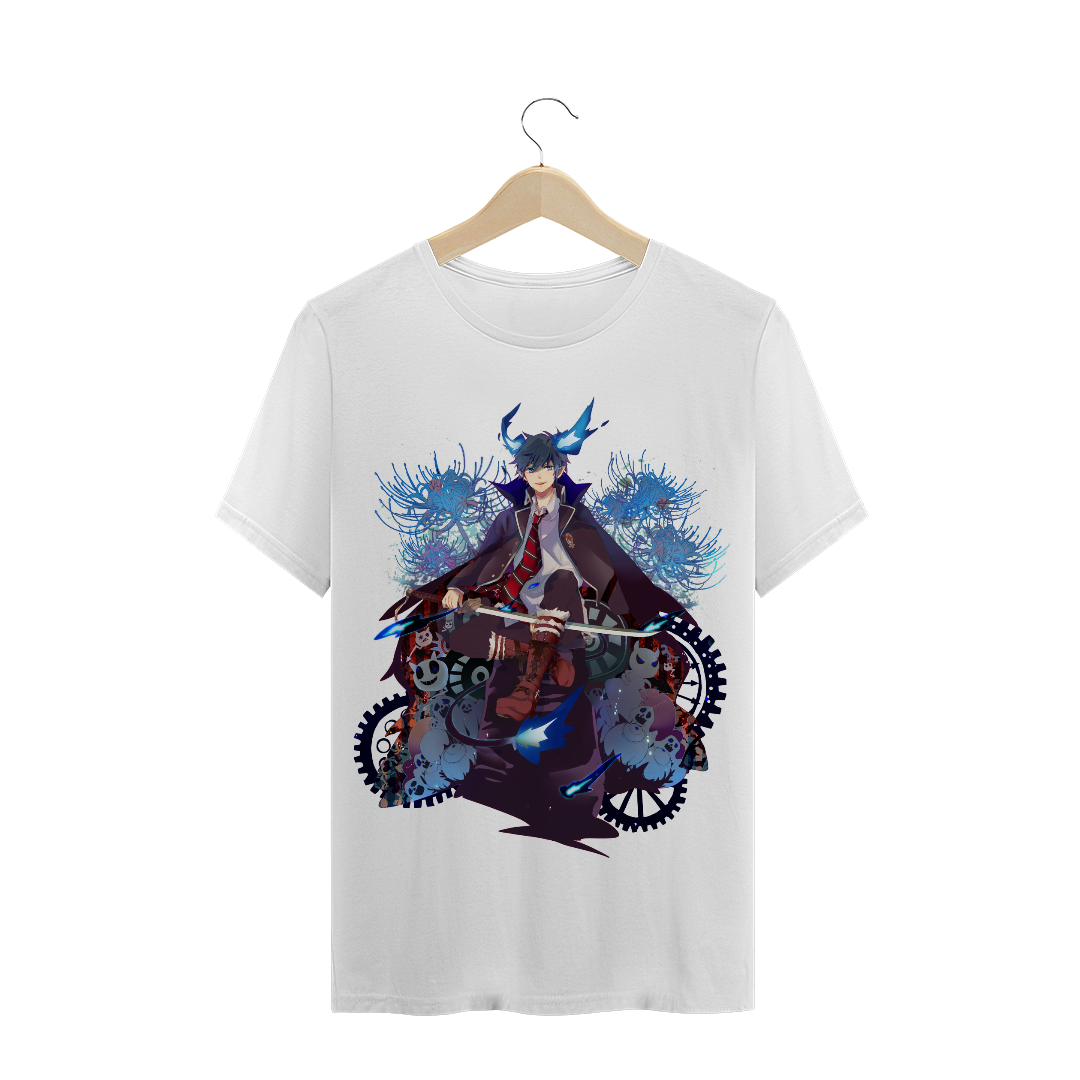 Nome do produto  Camiseta Anime Blue Exorcist