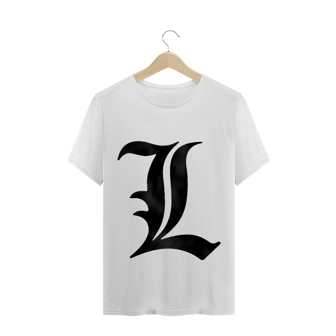 Nome do produto  Camiseta Anime Death Note - L