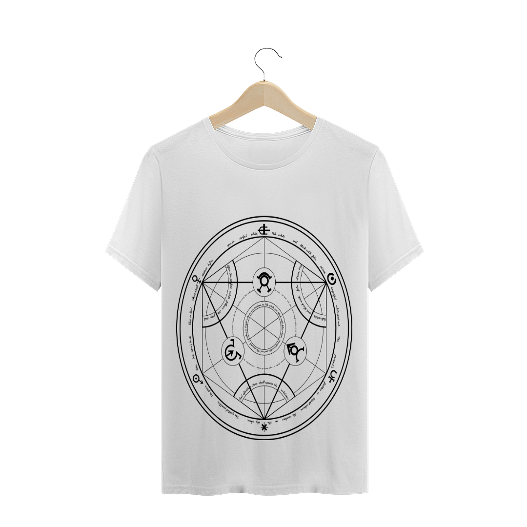 Nome do produto  camisa circulo de transmutação masculina