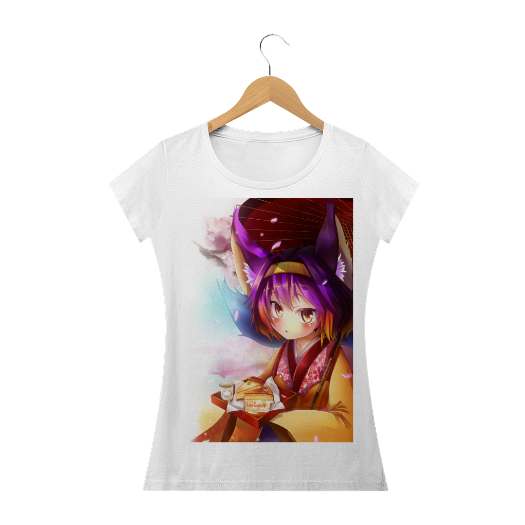 Nome do produto  Camiseta Feminina Anime No Game No Life