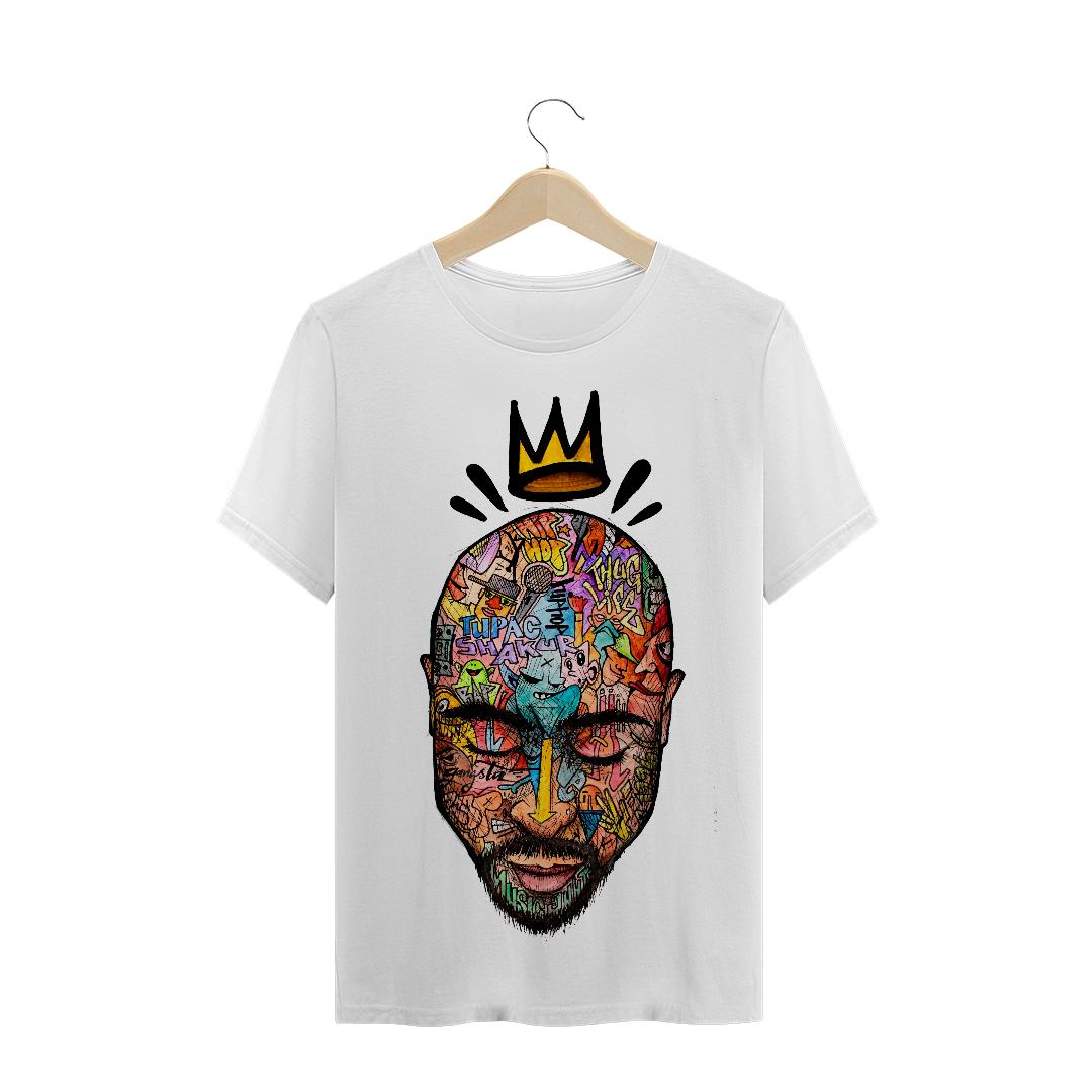 Nome do produto  T-Shirt king 2pac Personalizado