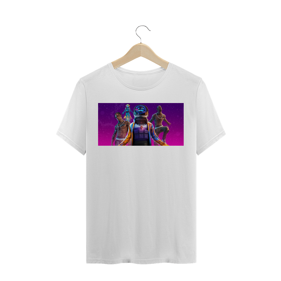 Nome do produto  Camiseta Fortnite Travis Scott