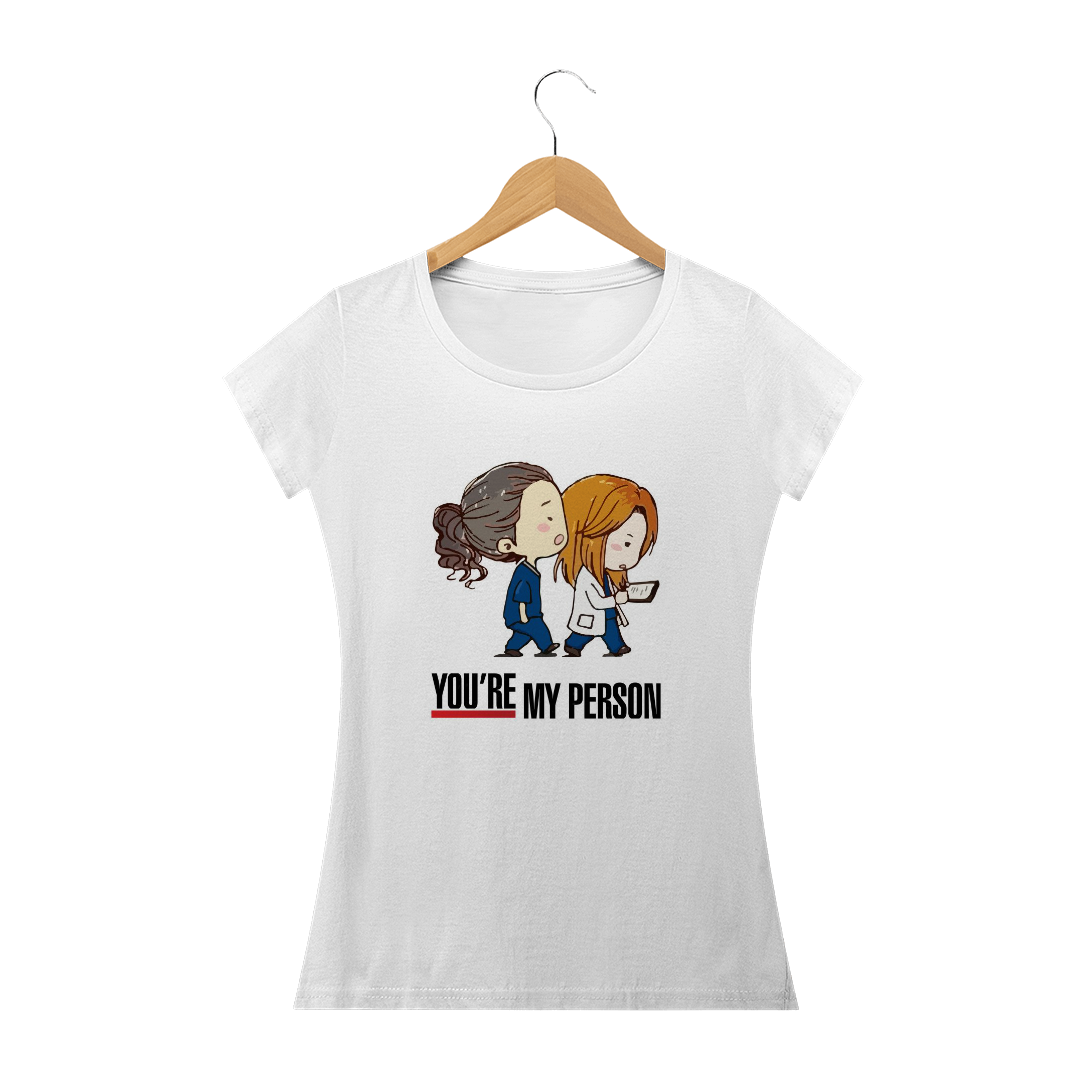 Nome do produto  Baby Look Grey's Anatomy - Feminina