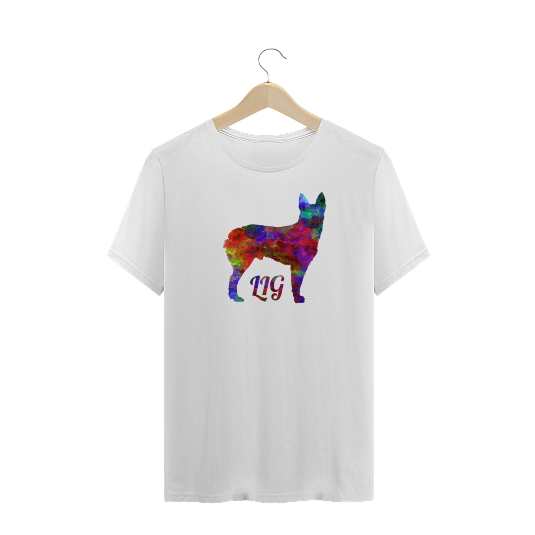 Nome do produto  Camisa Masculina Dog Colors Life Is Good