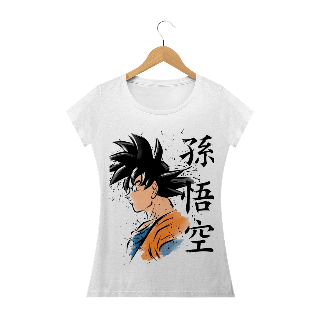 Nome do produto  camisa feminina goku