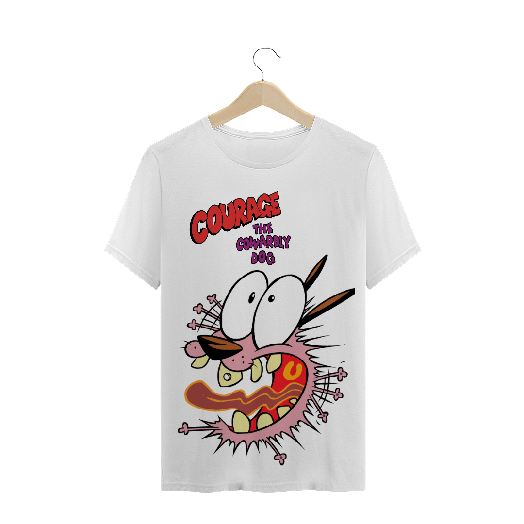 Nome do produto  Camiseta T-Shirt Coragem o Cão Covarde