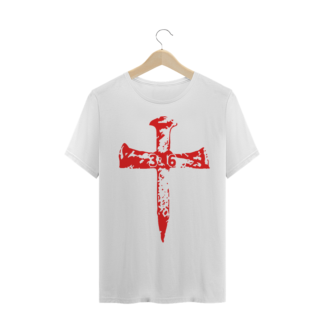Nome do produto  CAMISETA PREGOS DA CRUZ