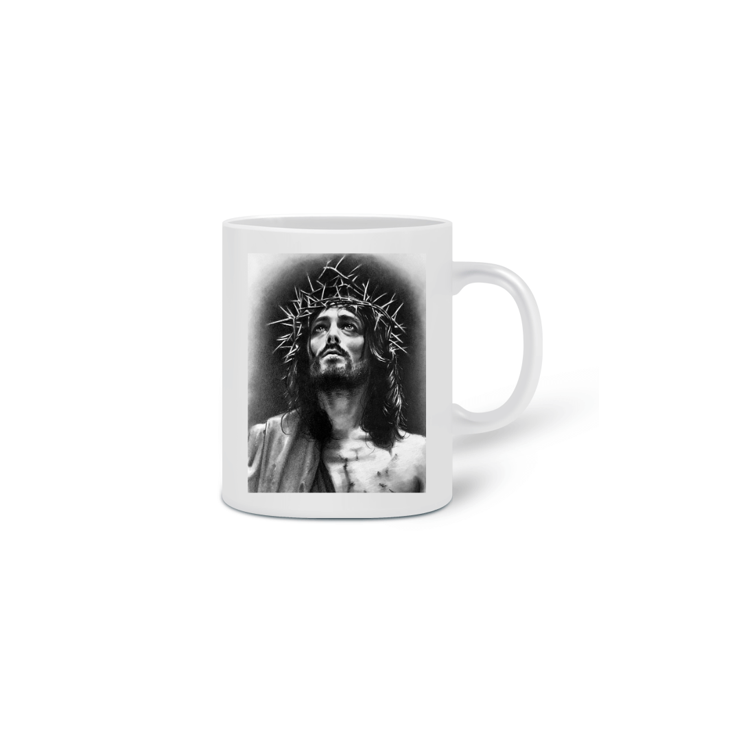 Nome do produto  Caneca Jesus Cristo @leo_ferreira_tattoo