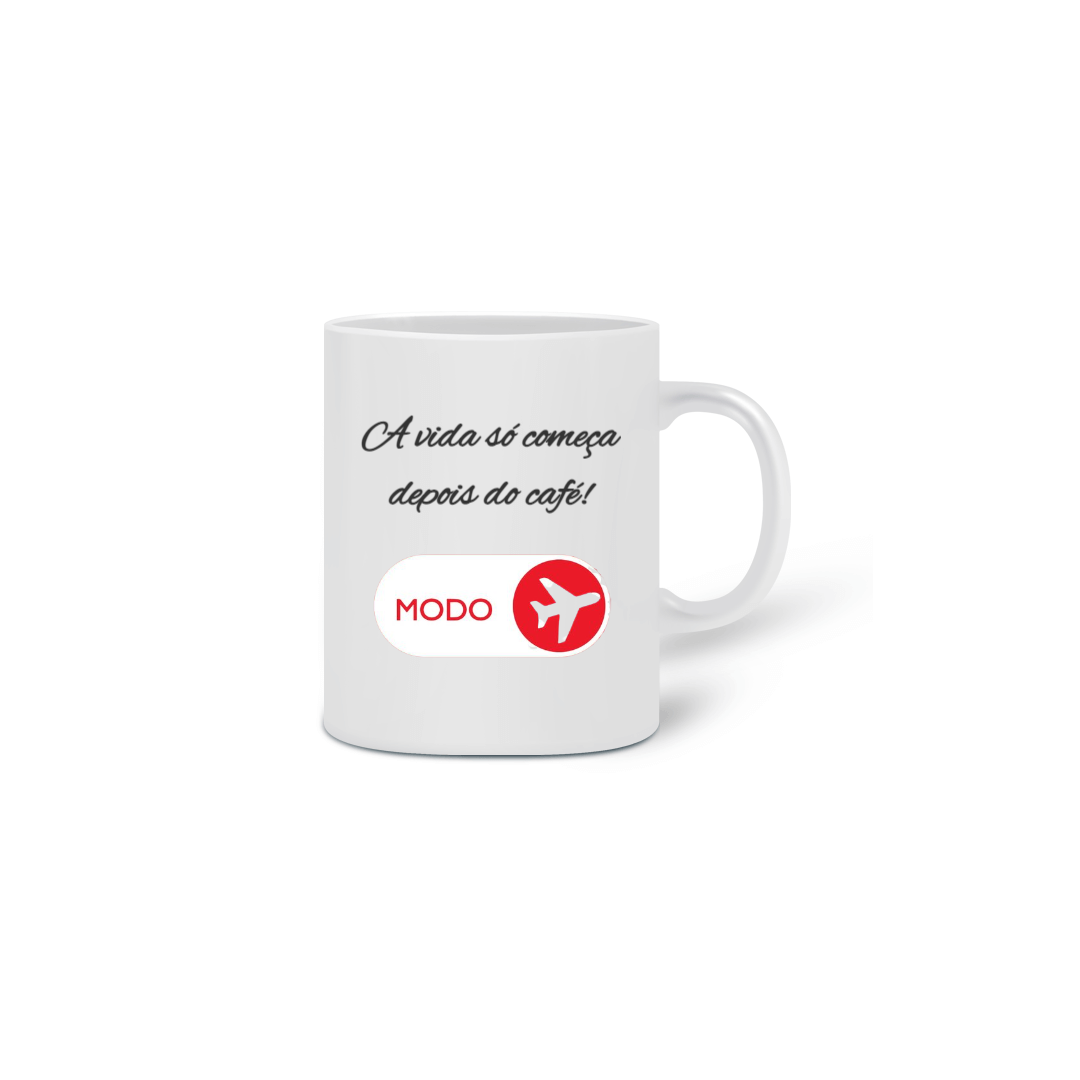 Caneca Modo Avião