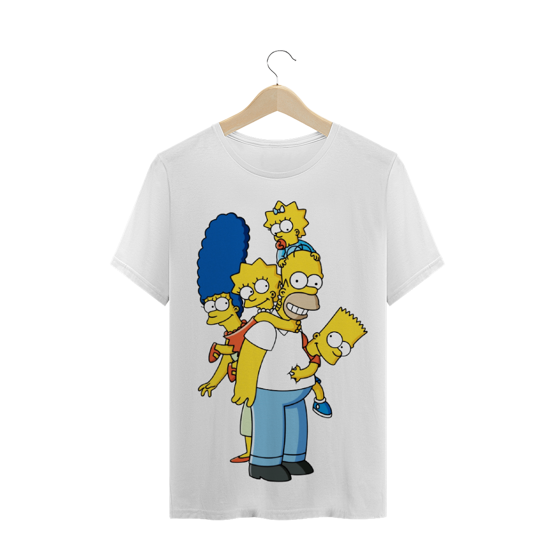 Nome do produto  Camiseta Família Simpsons 