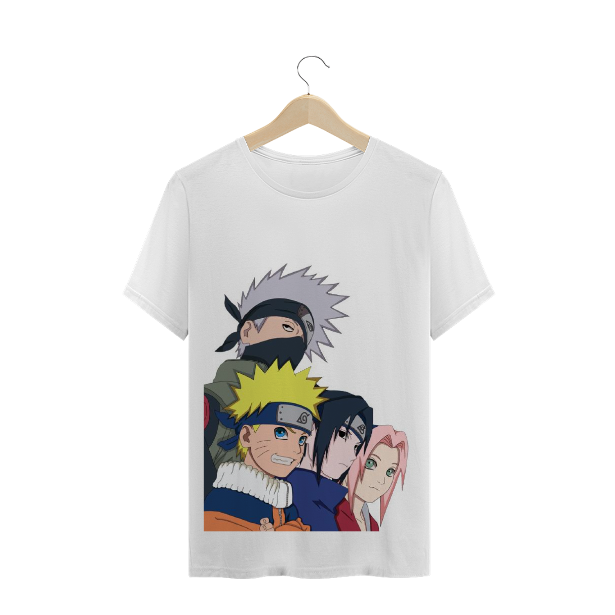 Nome do produto  CAMISA TIME 7 - NARUTO CLÁSSICO (BRANCA)