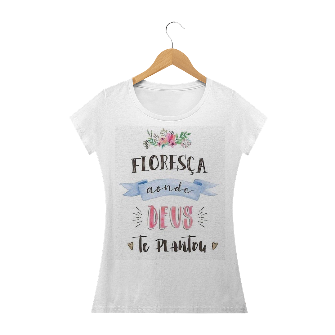 Nome do produto  Camiseta (Floresça aonde Deus te plantou) @leo_ferreira_tattoo