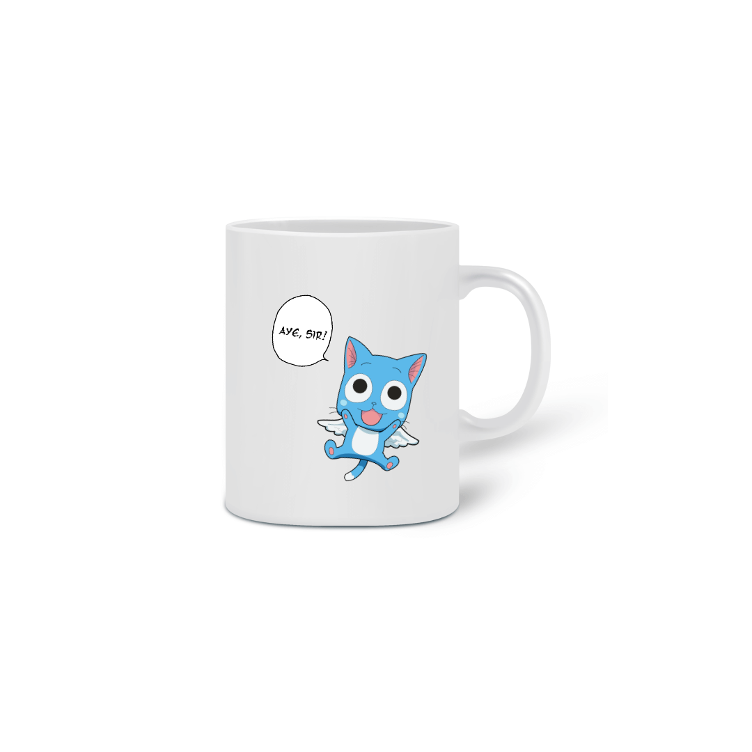 Nome do produto  Caneca Fairy Tail - Happy
