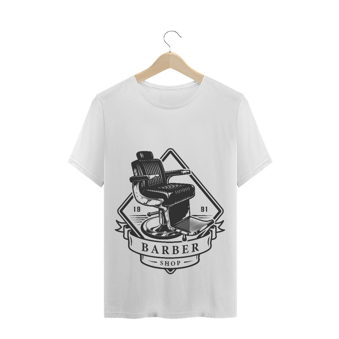 Nome do produto  Barber Shop 02 | Camiseta Masculina
