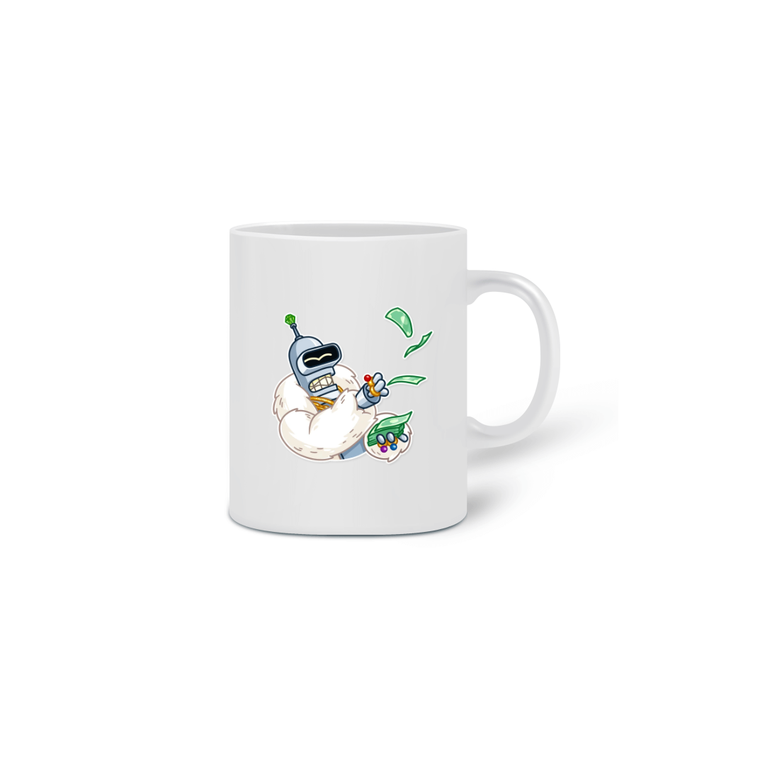 Nome do produto  Caneca Bender Futurama 