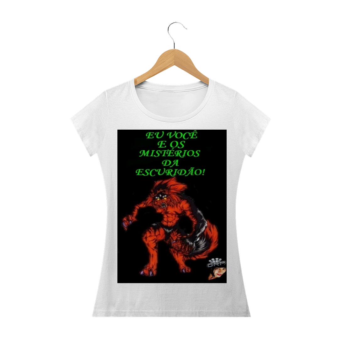 Nome do produto  CAMISETA  PRIME LOBISOMEM VERMELHO DO CANAL EU VOCÊ E OS MISTÉRIOS DA ESCURIDÃO!