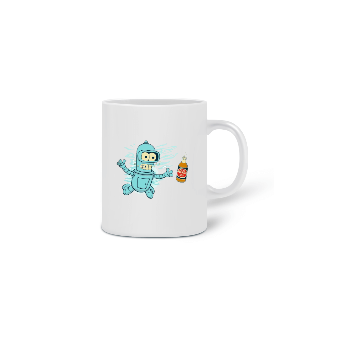 Nome do produto  Caneca Bender Futurama 2